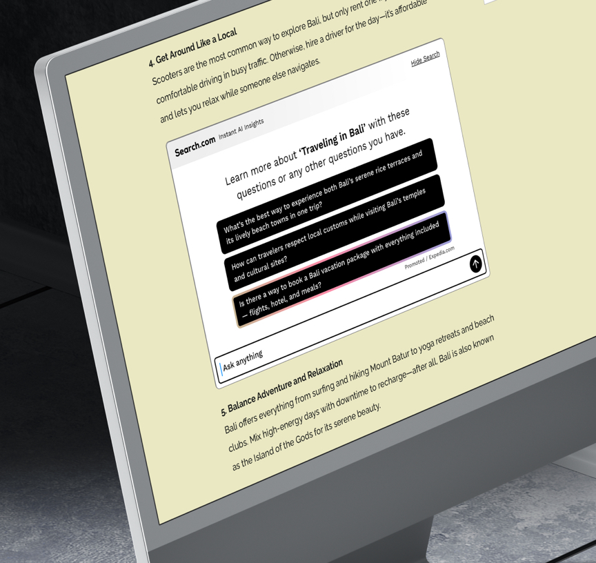 Search.com Publisher Widget